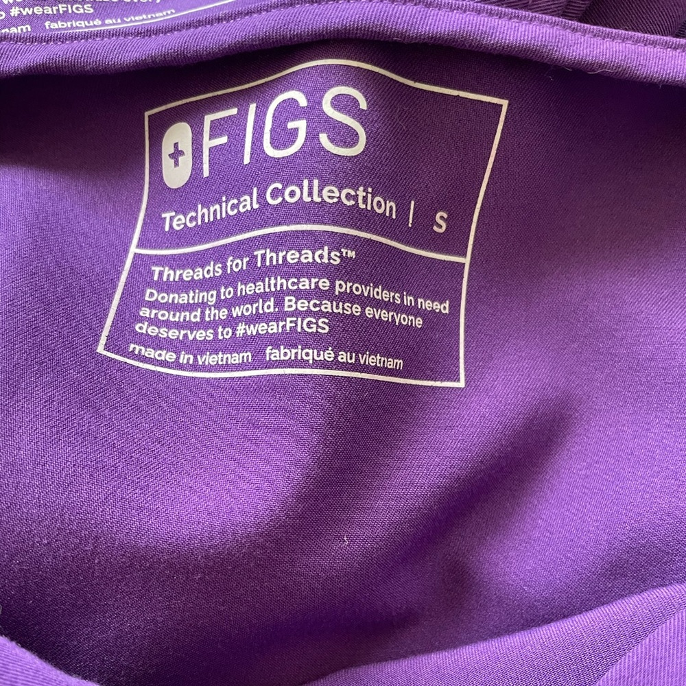 Digital Grape Figs Scrub Set